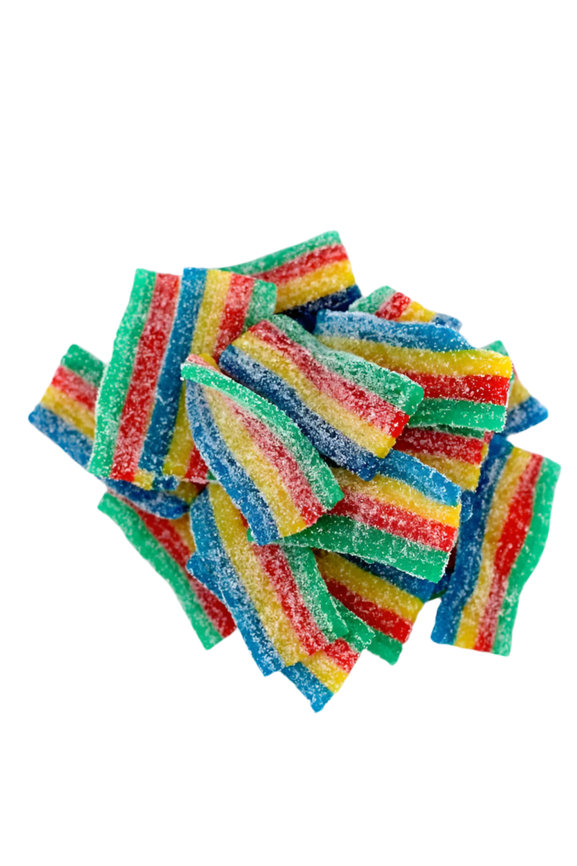 MINI RAINBOW SOUR BELTS