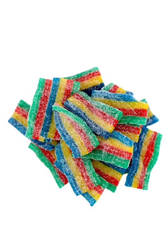 MINI RAINBOW SOUR BELTS